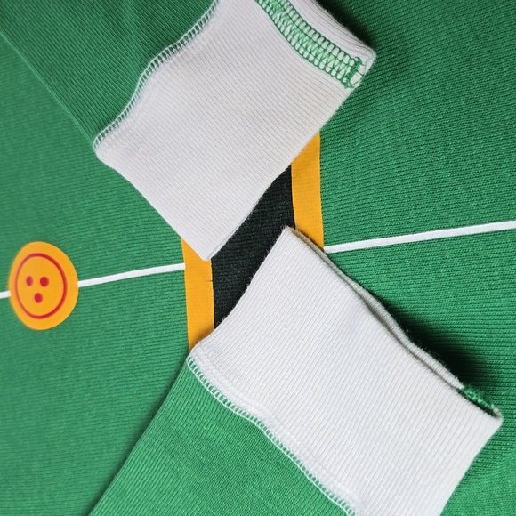 Hanna Andersson Elf Long John Pajamas Unisex Kids Size 8 * 3 mm hole * (8B) - Picture 8 of 15